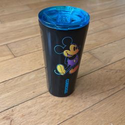 NEW! Mickey Mouse 16 oz. Stainless ISteel Tumbler by Corkcicle – Disneyland 70th Anniversary