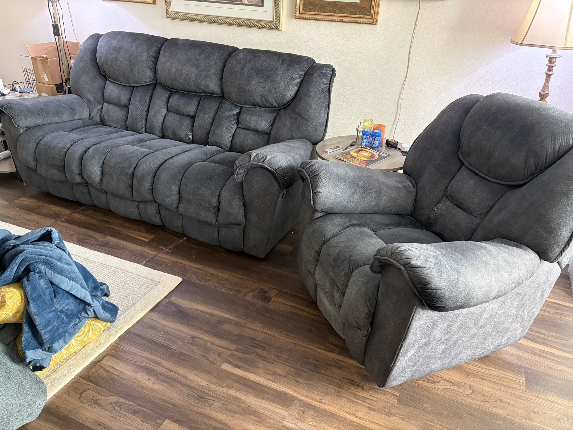 Couch & Recliner