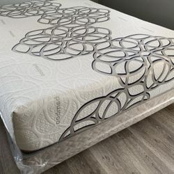 Full Sky Comfort Bamboo Cool Gel Memory Foamm Matres!!