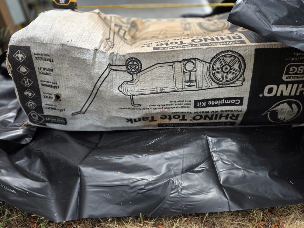 RV Rino Sewer Portable Storage