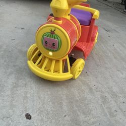 Cocomelon Toddler Ride On Motorized Train 