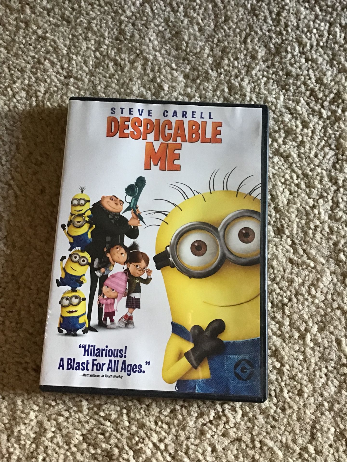 Despicable Me DVD- FREE
