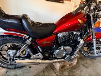 Honda shadow motorcycle