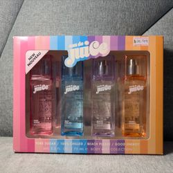 Eau de Juice 4-Piece Body Mist Collection 2.5oz/75mL (x4)
