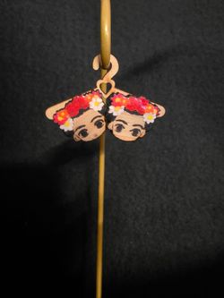 Frida Earrings (Hand Made)