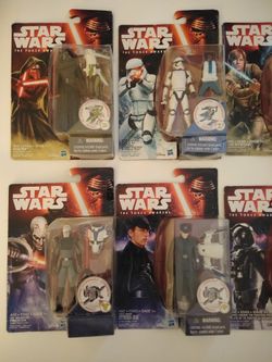 12 Star wars the force awakens figures