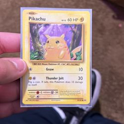 Pikachu Pokémon Card 2016