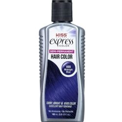 Kiss Express Semi-Permanent Hair Color 100mL Midnight Blue