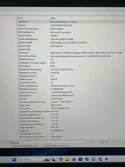ASUS ROG Zephyrus G14 Gaming Laptop – RTX 4060 / Ryzen 9 / 48GB RAM / 2TB SSD