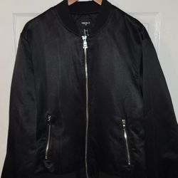 Black Bomber Jacket