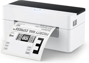 OFFNOVA USB Shipping Label Printer, 4x6 Label Printer for Shipping Packages, High Speed Thermal Printer, Supports ShipStation UPS FedEx Ebay, NO Bluet