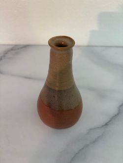 Sun City Clay Club Ceramic Vase Natural Tones