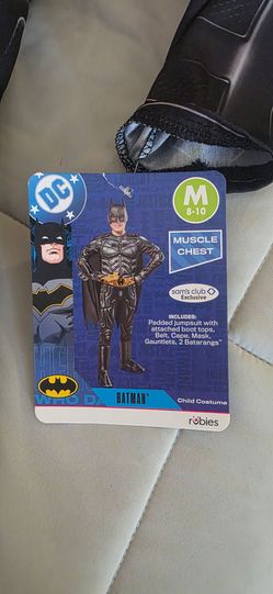 Batman size 8-10 costume