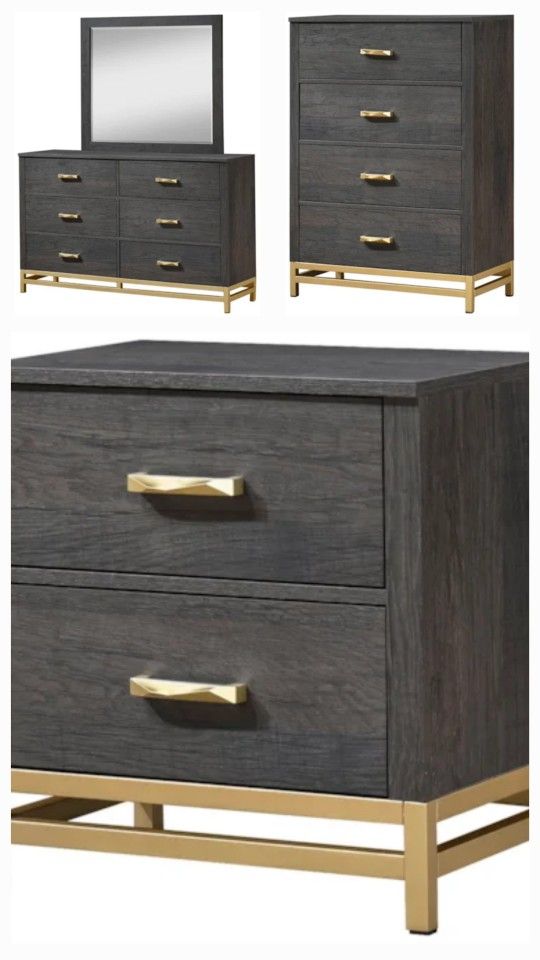 New Dresser, Mirror, Nightstand and Chest