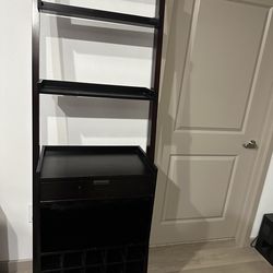 Bar with Wine Rack & Glass Storage