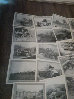 MMilitary Vehicle Black And White