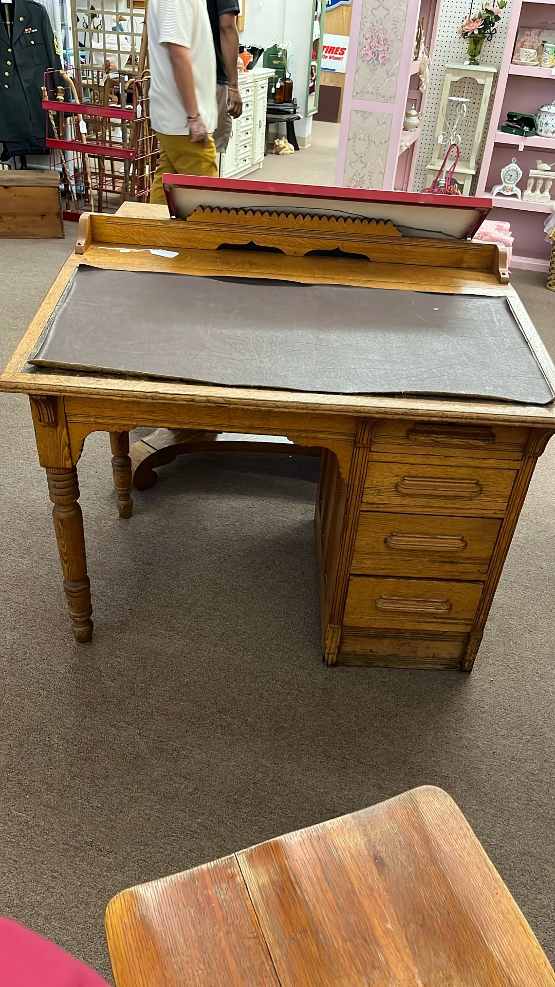 1911 Eastlake Desk And Chair