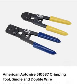 IN SEARCH OF….. American Auto Wire Crimper Set