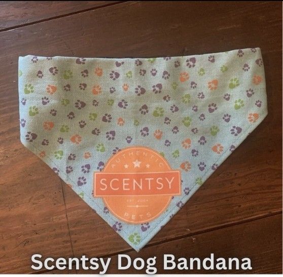Scentsy Dog Bandana With Collar