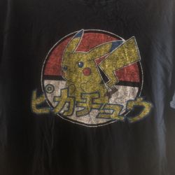 Pokemon T-Shirt Size Large- Pikachu Vicory Under 