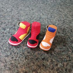 Tennis Shoes Keychains Set Of Three Must Pick Up