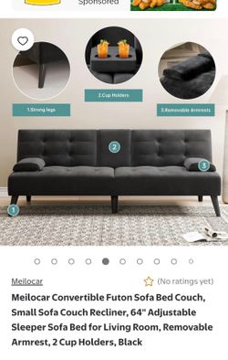 Futon sofa bed couch