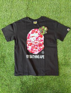 🔥 Hypebeast Drip – Pink BAPE Tee For Sale