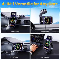 New in box! Upgrade [for Qi2.2-Certified] 25W for MagSafe Wireless Car Charger Mount, 2XFast Charging[90+LBS Safe Suction] Magnetic Phone Holder Dashb