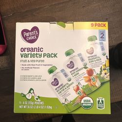 Parents Choice Baby Food Pouches (9 Pack)