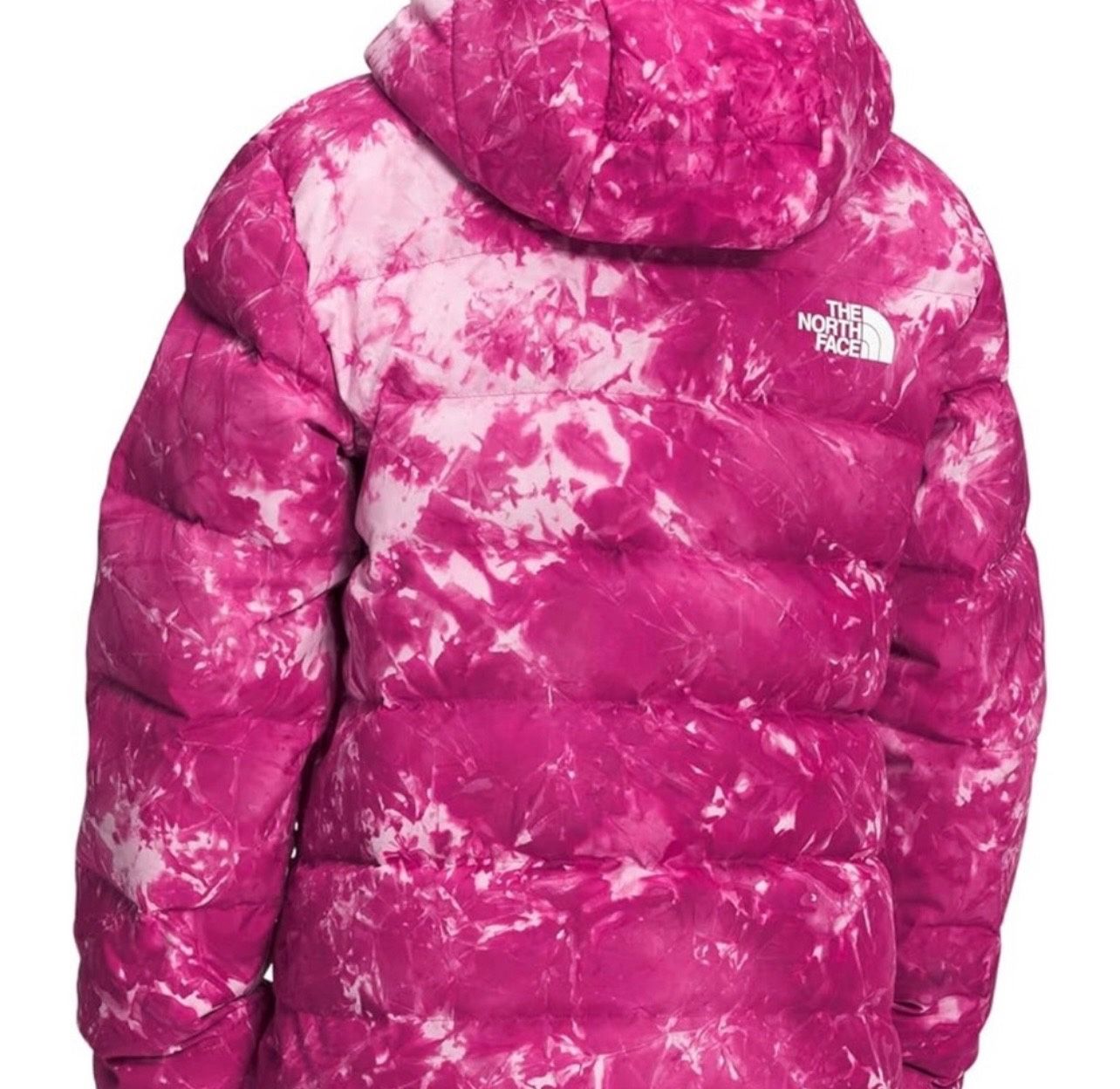 North Face Reversible Down hooded Jacket (XL)