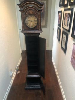Vintage Ethan Allen Grandfather Floor Clock