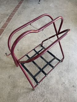 Folding Saddle Rack 