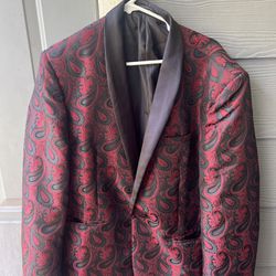 Red blazer for events 