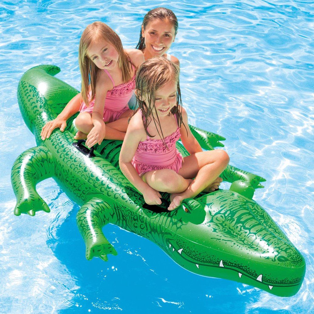 Pool Toy Ride On Alligator