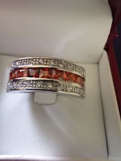 Deep Gold White  Plated Diamond Ring Jewelry
