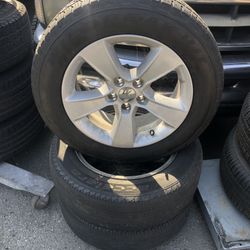 3 Dodge Charger Wheels N Tires $450