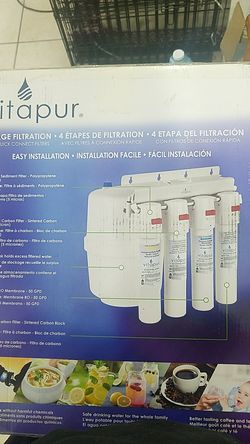 Reverse Osmosis 4 Stage Filter System NIB