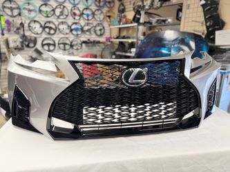 Fit For 2014-2016 Lexus IS IS250 IS200t IS350 to 21 F-Sport Style Front Bumper *Silver* New in stock
