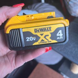 dewalt battery