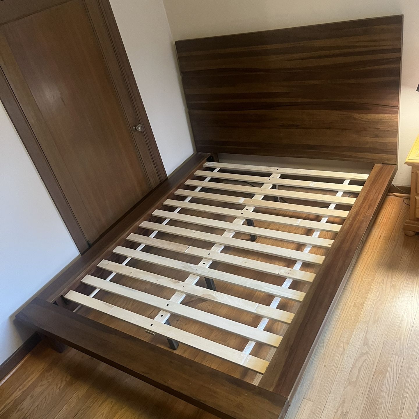 Queen Size Bed Frame & Headboard 