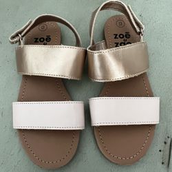 Girls Flat Sandals Sz 13