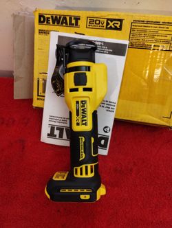 XR 20 Volt Dewalt Brushless Cut Out Drywall Tool Only $$135