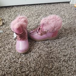 boots For Toldder Girl Size  7 Color Pink 