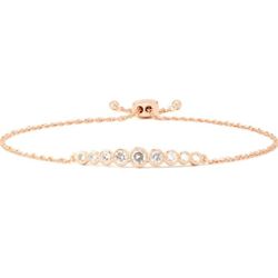 Women's/Girls Kate Spade  Crystal Bolo Slider Bracelet