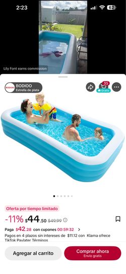 10x7 ft pool