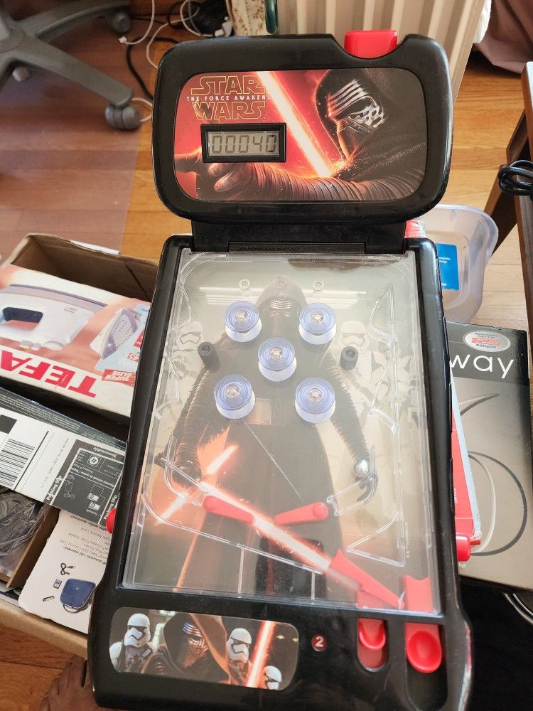 Small Star Wars The Force Awakens Electronic Pinball Game