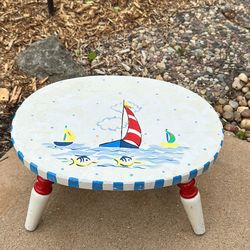 Sailboat Stepping Stool