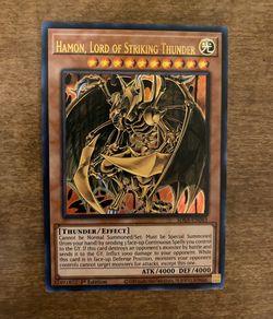 Hamon, Lord Of Striking Thunder 1st Edition Yu-gi-oh