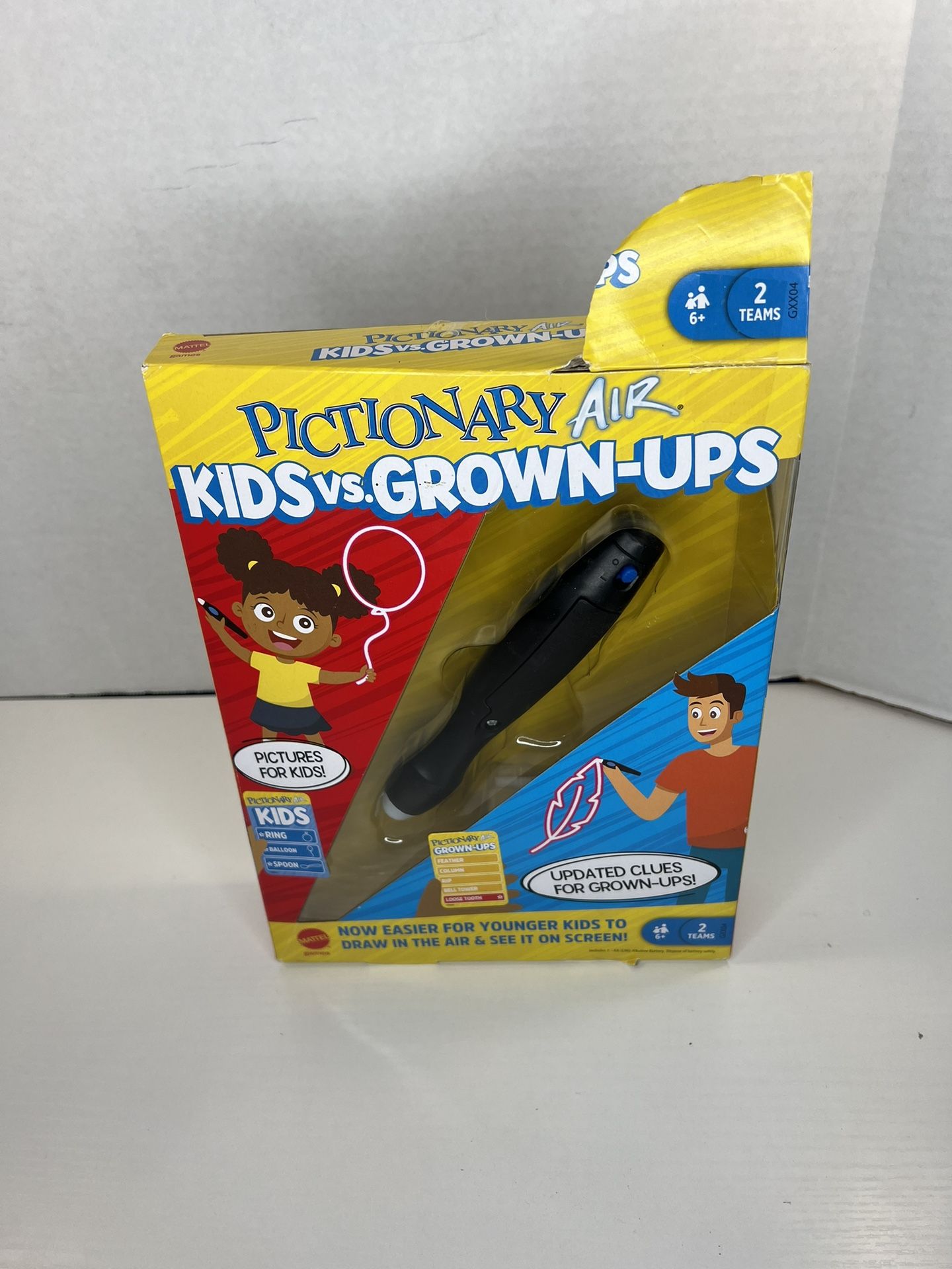 Pictionary Air Kids vs Grown-Ups Family Drawing Game