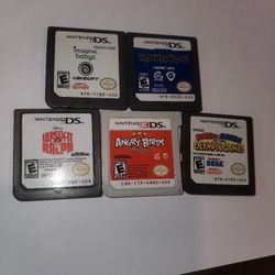 Nintendo DS games $30 Bundle 
5 games for $30 or $10 each ! 
